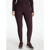Lemieux isabelle full seat breeches in damson dark burgundy with high waist and subtle front pockets for equestrian use
