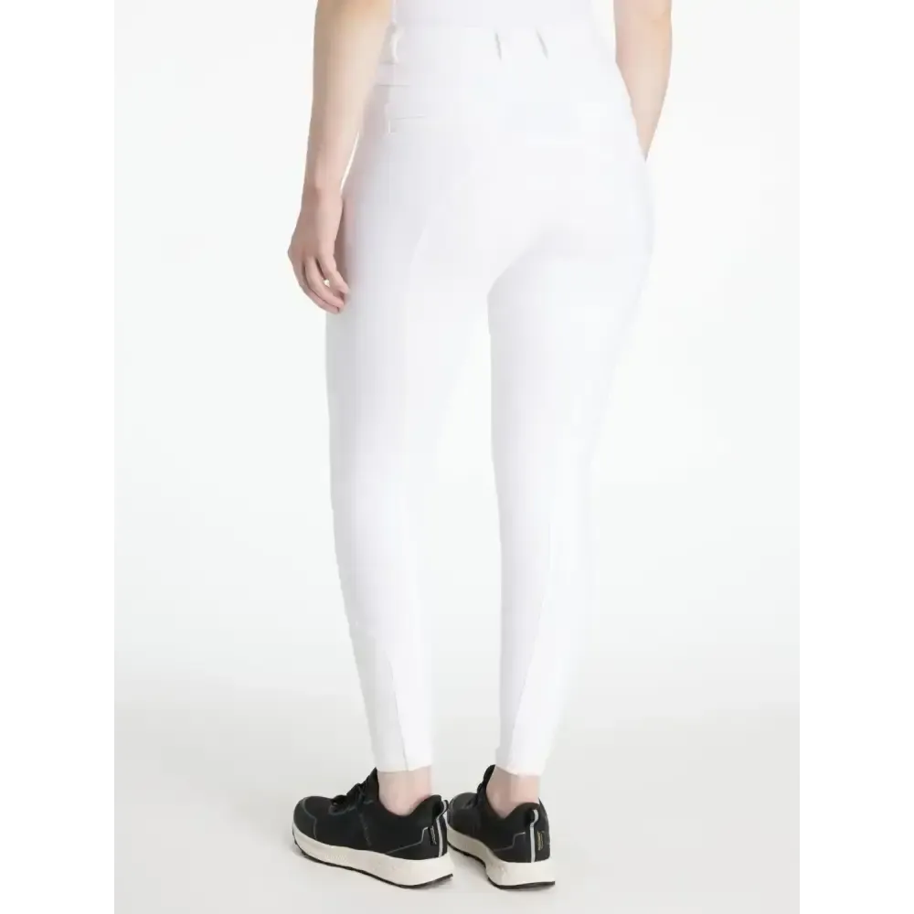Lemieux Isabelle Knee Grip Breeches White White UK 6 Breeches