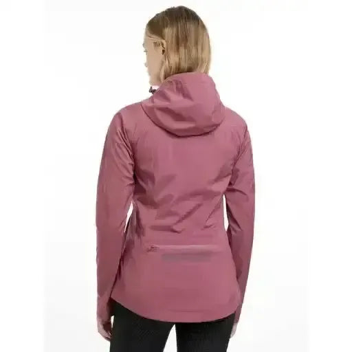 Lemieux Isla Short Waterproof Jacket Rosewood Rosewood UK 6 Outdoor Coats