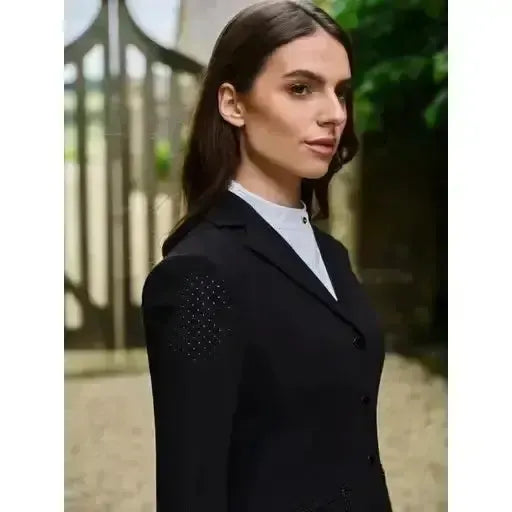 LeMieux Jessica Mesh Show Jacket Black Black UK 6 Show Jackets