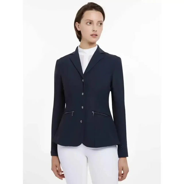 LeMieux Jessica Mesh Show Jacket Navy Navy UK 6 Show Jackets