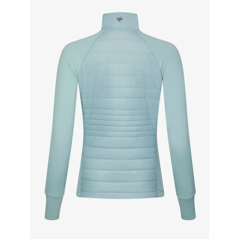 Light blue Lemieux Juliette Jacket Glacier with quilted front panels