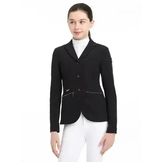 LeMieux Junior Pro Show Jacket Black 7-8 years Black Show Jackets