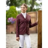 LeMieux Junior Pro Show Jacket Burgundy 7-8 Years Burgundy Show Jackets