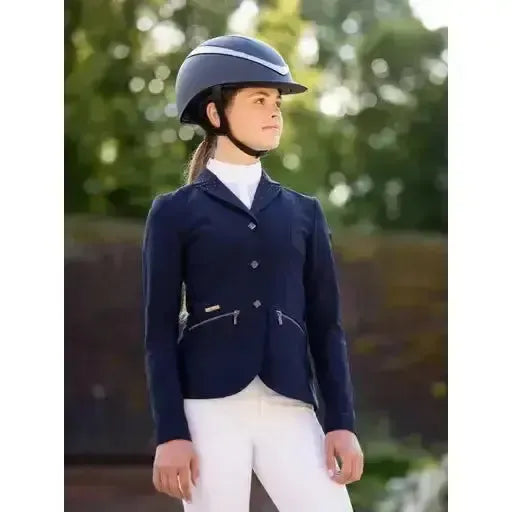 LeMieux Junior Pro Show Jacket Navy 7-8 Years Navy Show Jackets