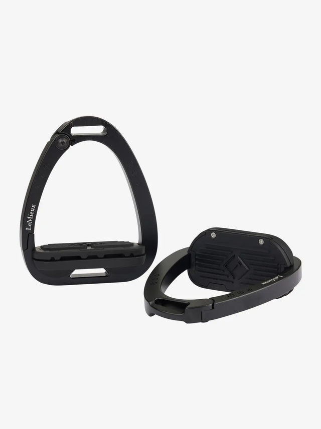 LeMieux Junior Vector Balance Stirrup Black One Size Black Safety Stirrups