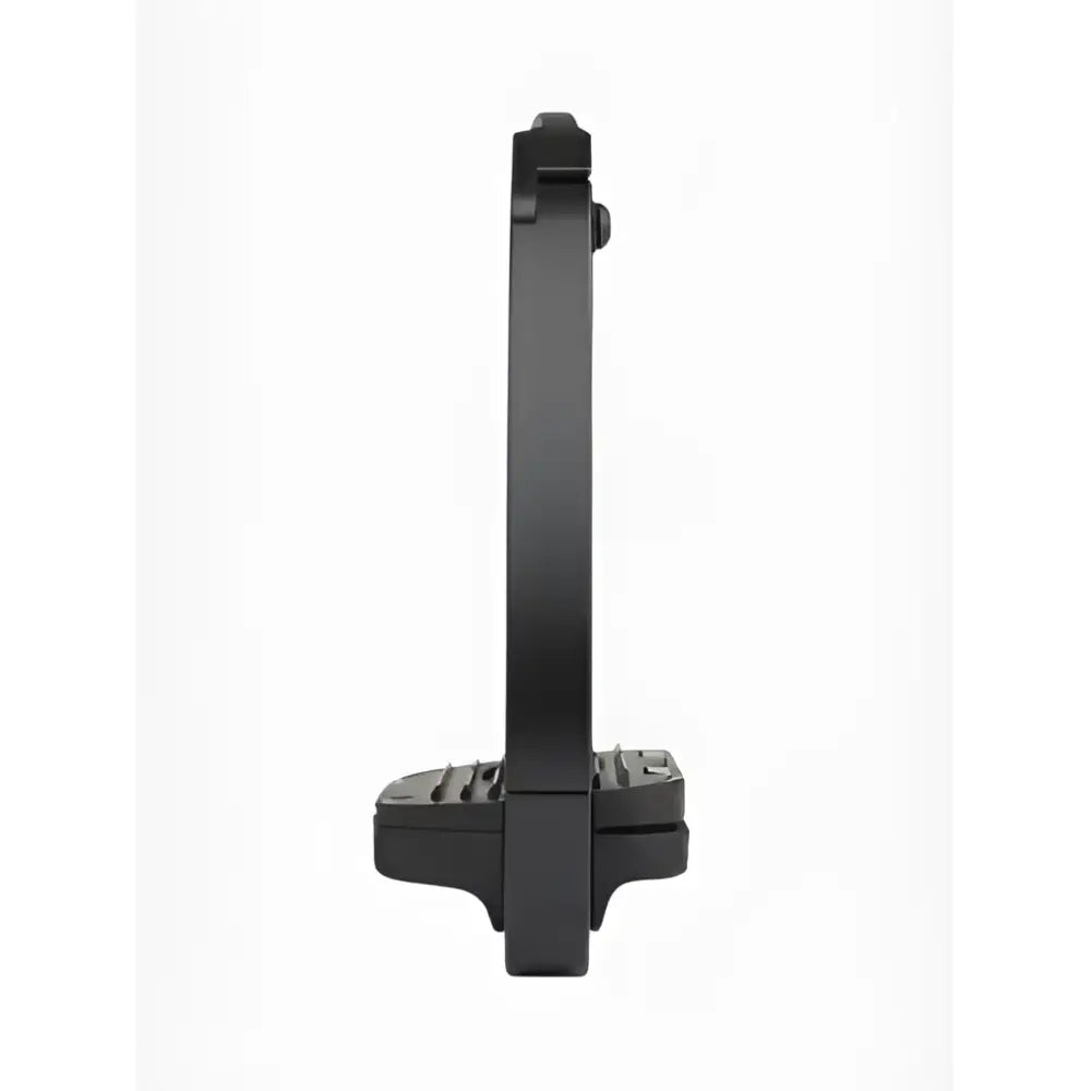 Black plastic lemieux junior vector balance stirrup black with textured grip base for technically advanced juniors