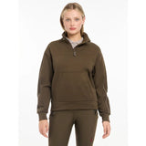 Lemieux Kali Quarter Zip Sweat Alpine - Jumpers & Hoodies