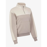 Lemieux Kali Quarter Zip Sweat Ash/Stone - Jumpers & Hoodies