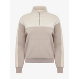 Lemieux Kali Quarter Zip Sweat Ash/Stone - UK 6 / Ash / Stone - Jumpers & Hoodies