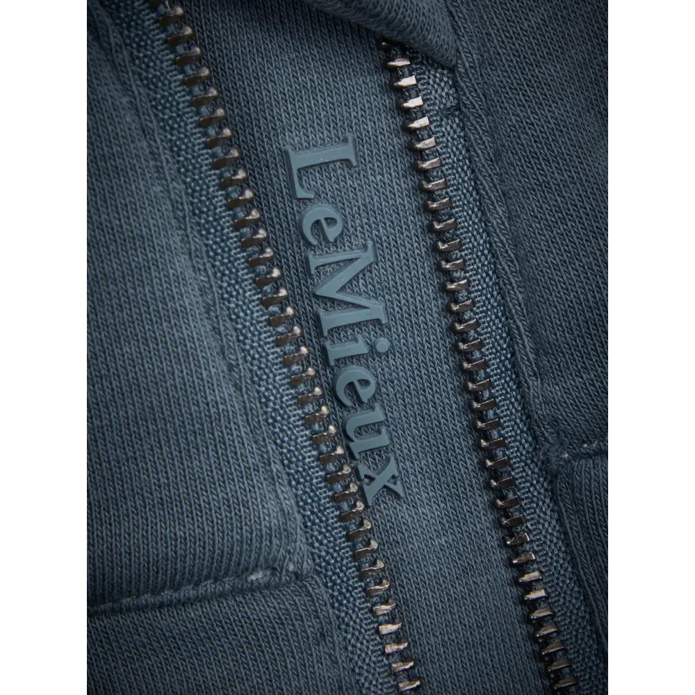 Lemieux Kali Quarter Zip Sweat Navy/Petrol - Jumpers & Hoodies