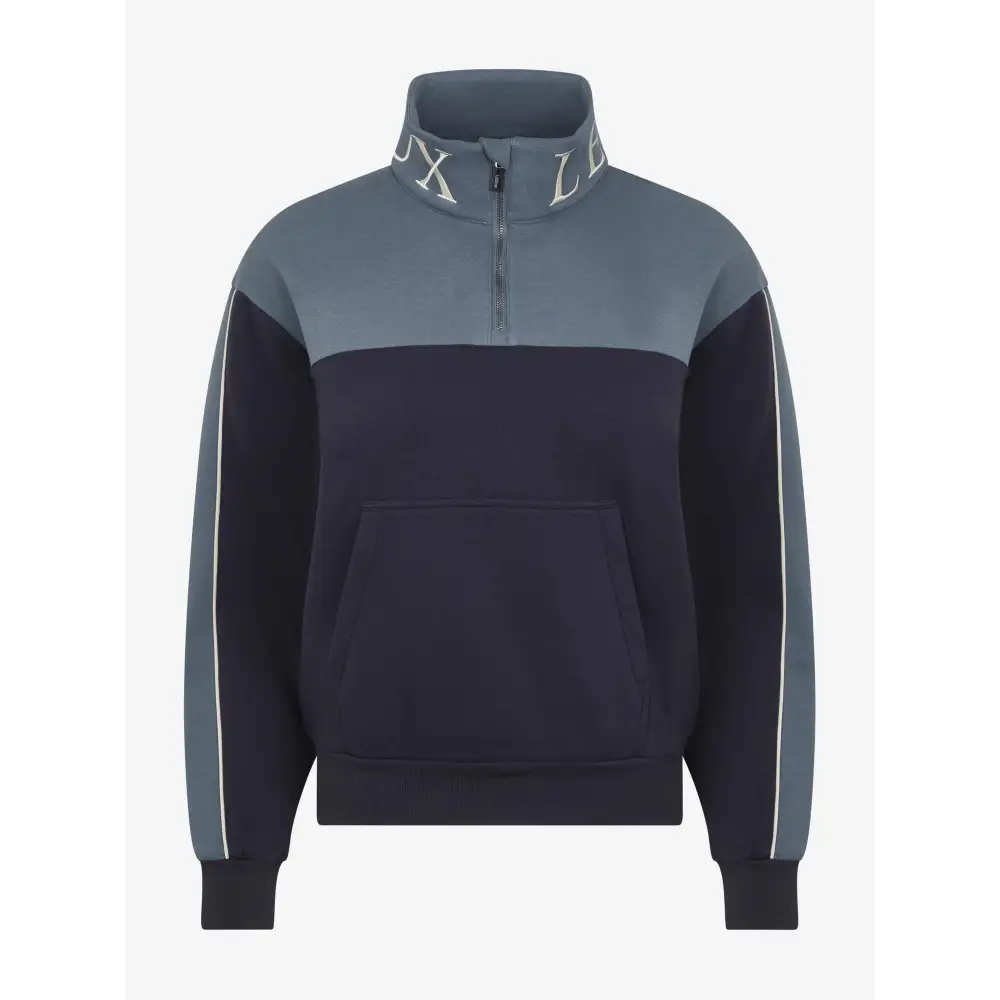 Lemieux Kali Quarter Zip Sweat Navy/Petrol - UK 6 / Navy / Petrol - Jumpers & Hoodies