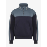 Lemieux Kali Quarter Zip Sweat Navy/Petrol - UK 6 / Navy / Petrol - Jumpers & Hoodies