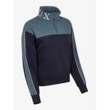 Lemieux Kali Quarter Zip Sweat Navy/Petrol UK 6 Navy / Petrol Jumpers & Hoodies