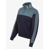 Lemieux Kali Quarter Zip Sweat Navy/Petrol UK 6 Navy / Petrol Jumpers & Hoodies