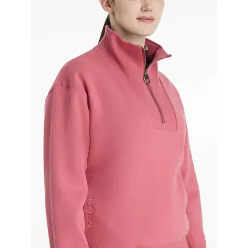 Lemieux Keira Quarter Zip Sweat Cranberry Cranberry UK 6 Jumpers
