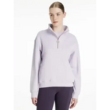 Lemieux Keira Quarter Zip Sweat Lilac Lilac UK 6 Jumpers