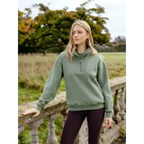 Lemieux Keira Quarter Zip Sweat Rosemary Rosemary UK 6 Jumpers