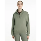 Lemieux Keira Quarter Zip Sweat Rosemary Rosemary UK 6 Jumpers