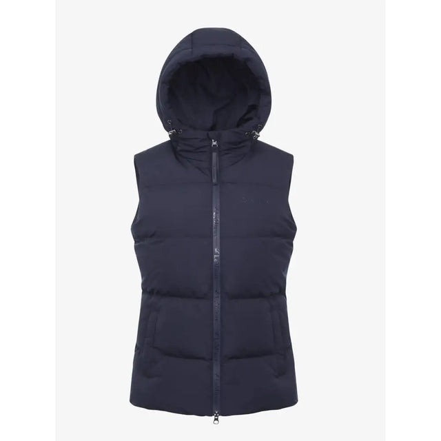 LeMieux Kenza Puffer Gilet Navy Navy 06 Coats & Jackets Barnstaple Equestrian Supplies