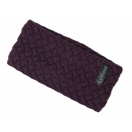 LeMieux Knit Headband Fig Headwear Barnstaple Equestrian Supplies