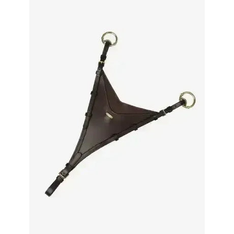 LeMieux Kudos Bib Martingale Attachment Brass/Brown Cob Brown/Brass Martingale Bib