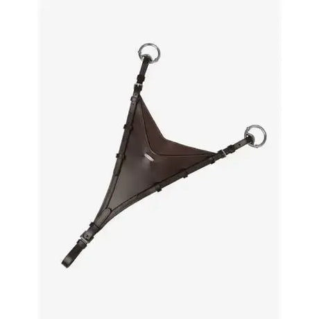 LeMieux Kudos Bib Martingale Attachment Brown/Silver Cob Brown/Silver Martingales