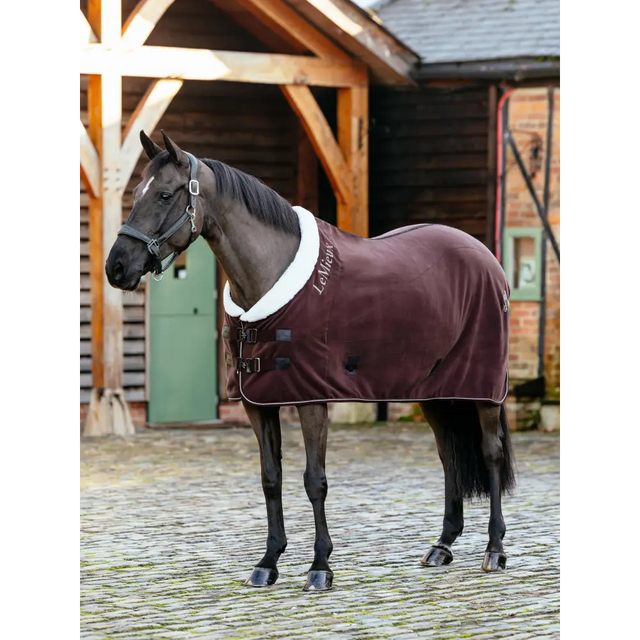 Lemieux Kudos Luxe Fleece Rug Damson Damson 5'6" Fleece Rugs