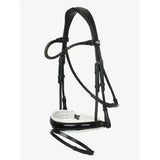 LeMieux Kudos Patent Dressage Bridle Black/White Pony Black/White Bridles