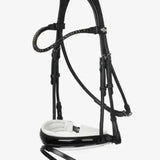 LeMieux Kudos Patent Rolled Dressage Bridle Black / Black Pony Bridles