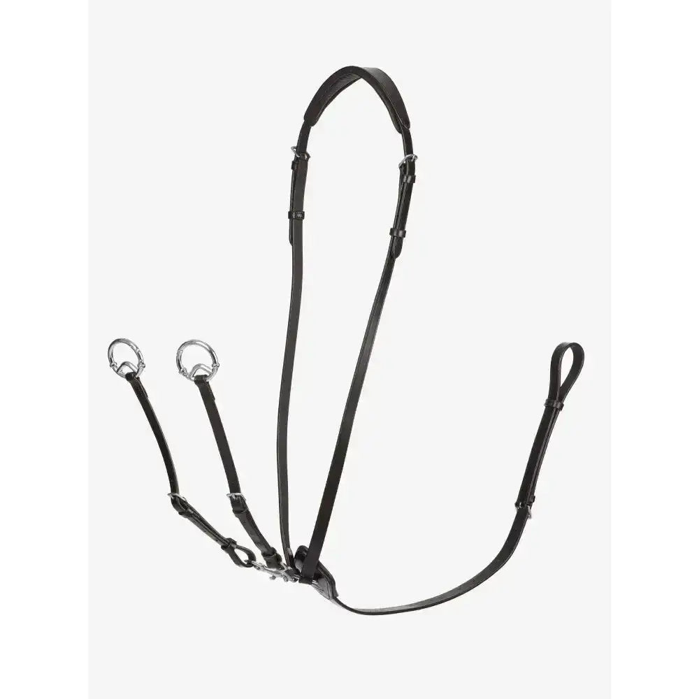 Black leather horse bridle with silver rings and buckles from lemieux kudos running martingale for horse riding wardrobe