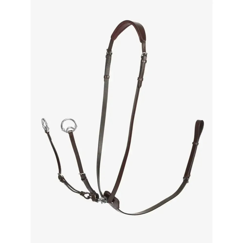 LeMieux Kudos Running Martingale Havana / Silver Pony Breastplates & Martingales