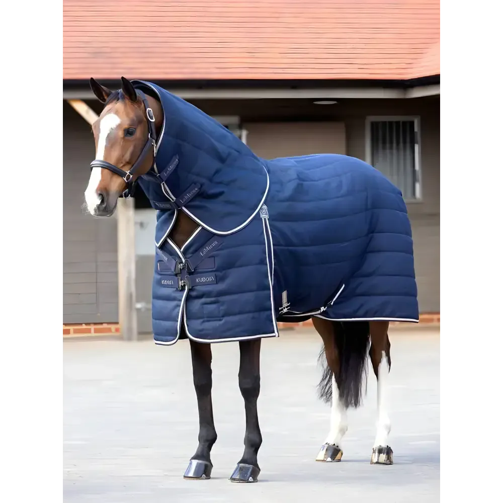 Lemieux Kudos Stable Neck Cover 200g Navy Small Navy Stable Rugs