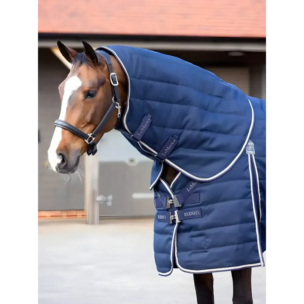Lemieux Kudos Stable Neck Cover 200g Navy Small Navy Stable Rugs