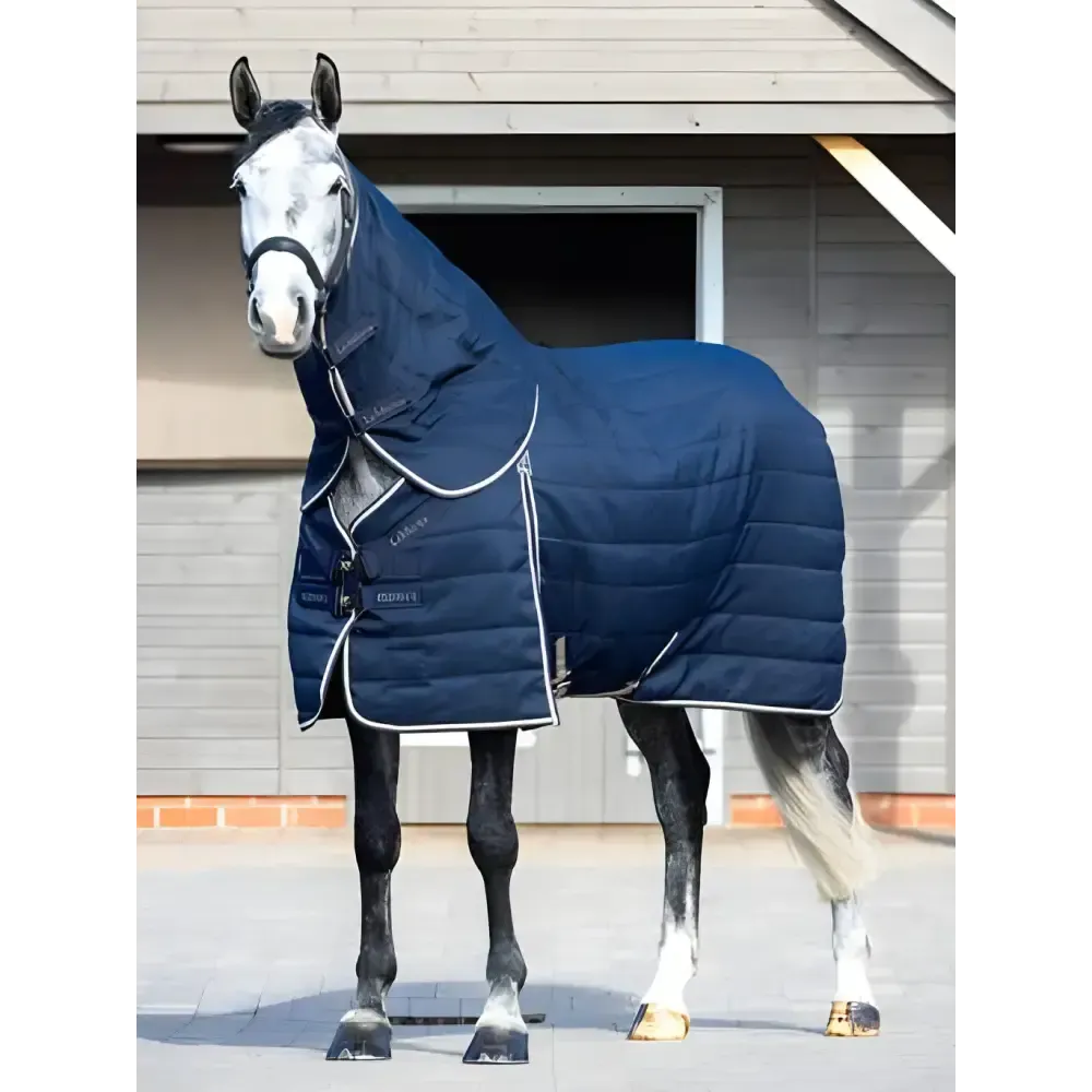 Lemieux Kudos Stable Neck Cover 50g Navy Small Navy Stable Rugs