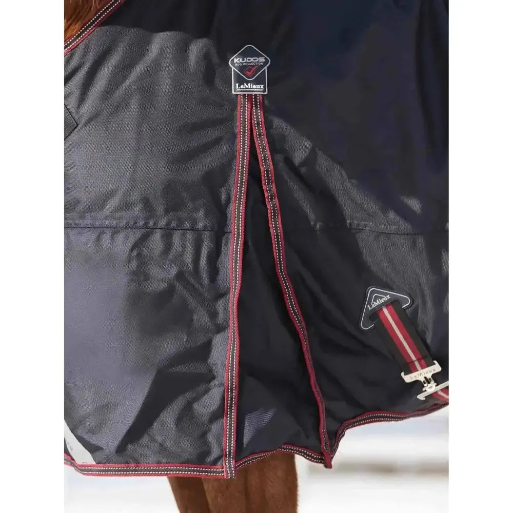 LeMieux Kudos Turnout Rug 100g Detachable Neck With Liner System Navy 5'9" Turnout Rugs