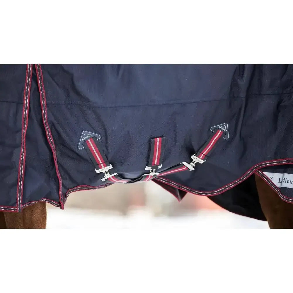 LeMieux Kudos Turnout Rug 100g Detachable Neck With Liner System Navy 5'9" Turnout Rugs