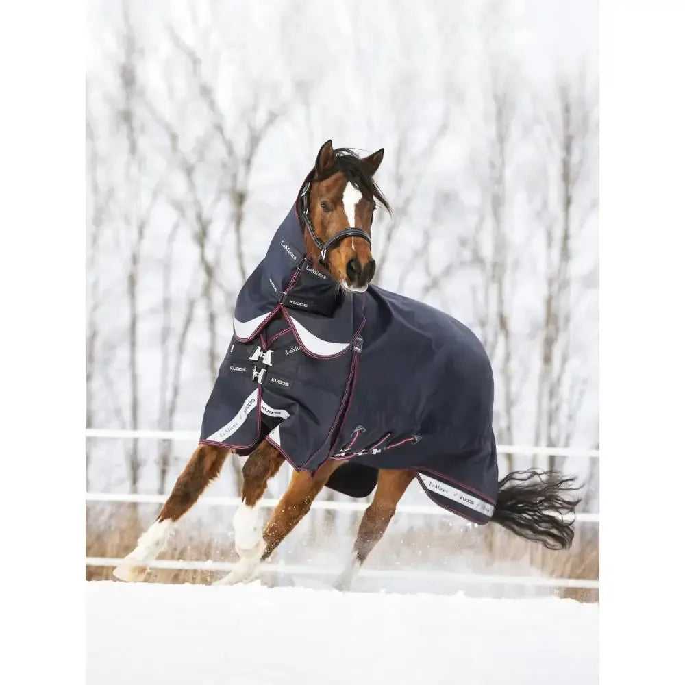 Lemieux Kudos Turnout Rug 200g Navy 4'9 Navy Turnout Rugs