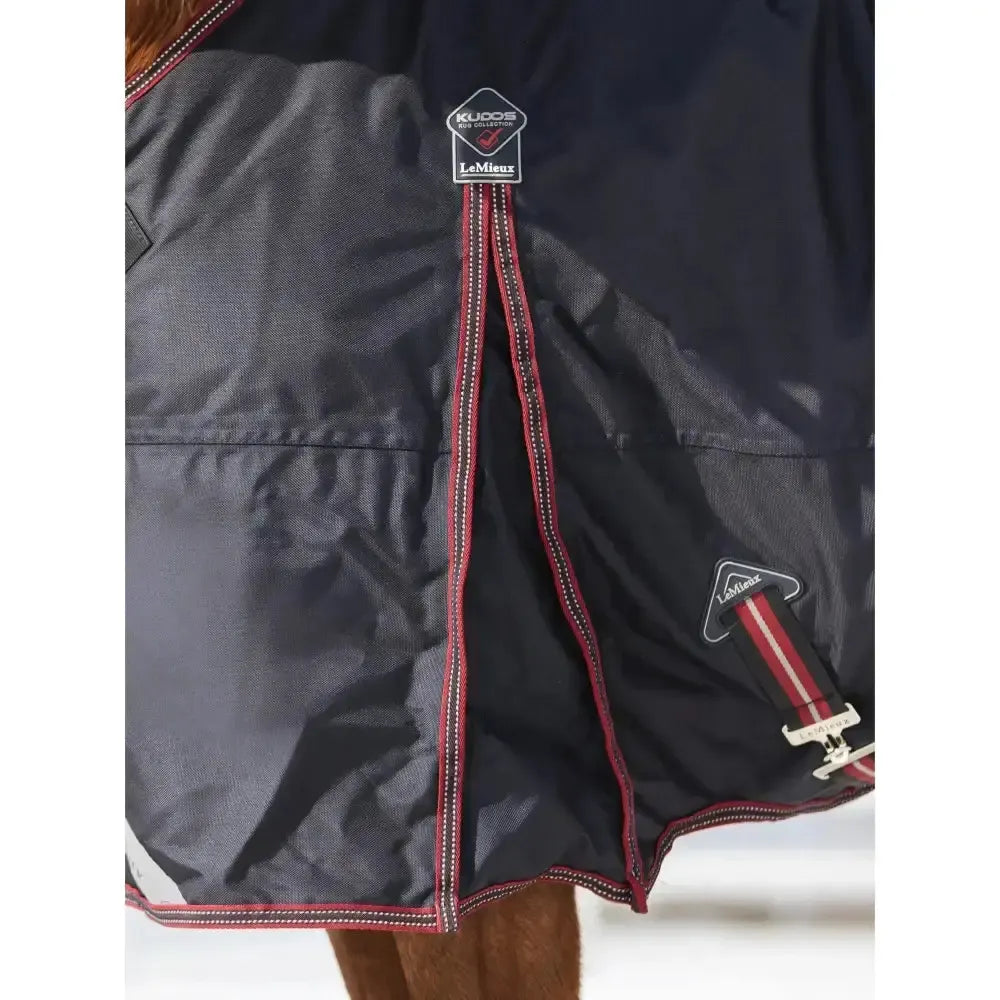 LeMieux Kudos Turnout Rug 200g Navy Detachable Neck With Liner System 5'9" Turnout Rugs
