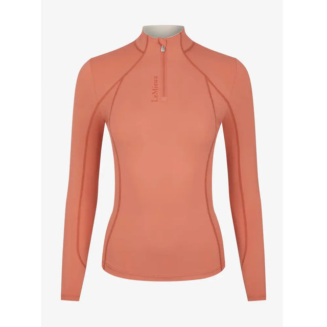 Lemieux Ladies Base Layer Apricot 4 Base Layers Barnstaple Equestrian Supplies