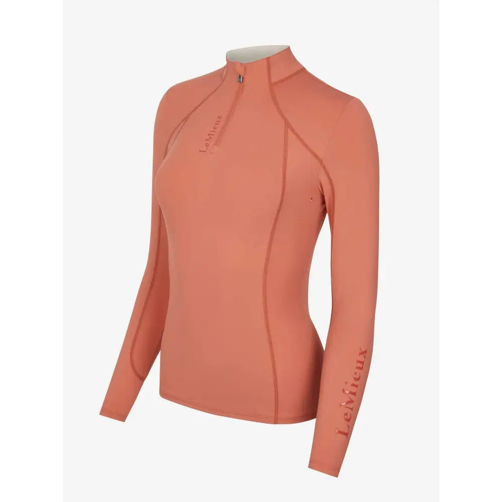 Lemieux Ladies Base Layer Apricot 4 Base Layers Barnstaple Equestrian Supplies