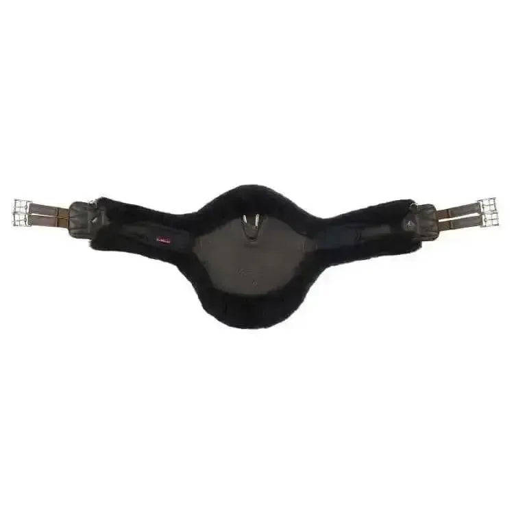 LeMieux Lambswool Anatomic Stud Guard Cover Long Black Black One Size Girths
