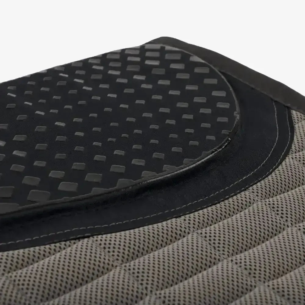 LeMieux Le Cool Grip EuroJump Pad Grey Grey One Saddle Pads