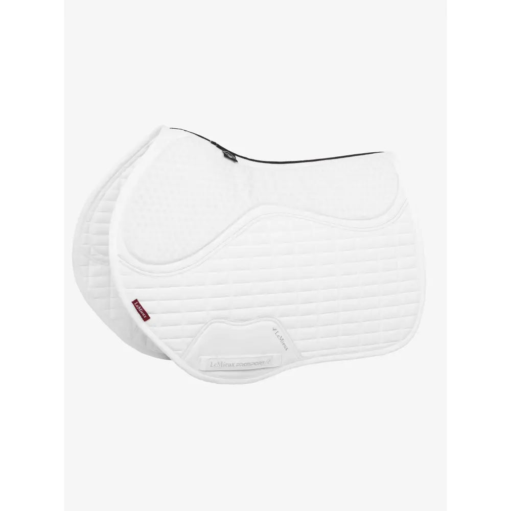 LeMieux Le Cool Grip EuroJump Pad White White One Barnstaple Equestrian Supplies