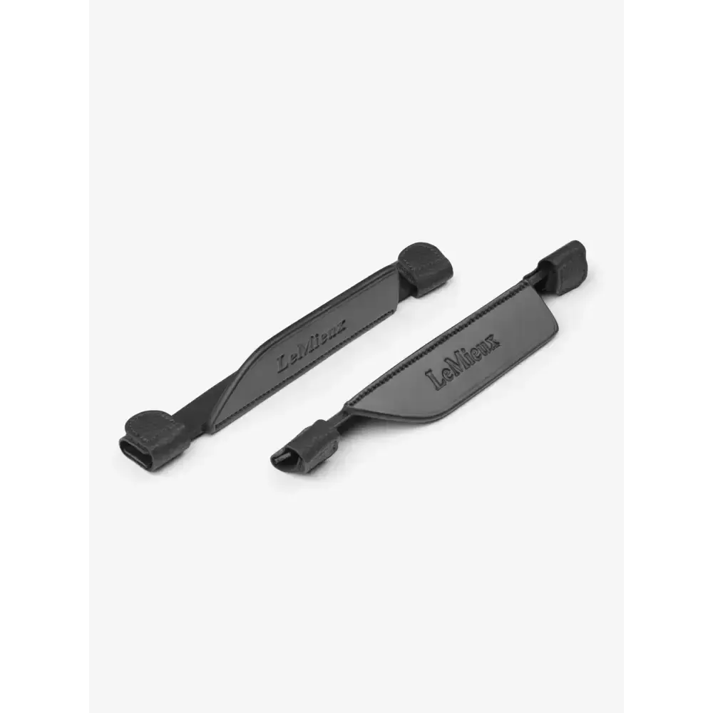 LeMieux Leather Bridle Blinkers Black Black Cob Blinkers
