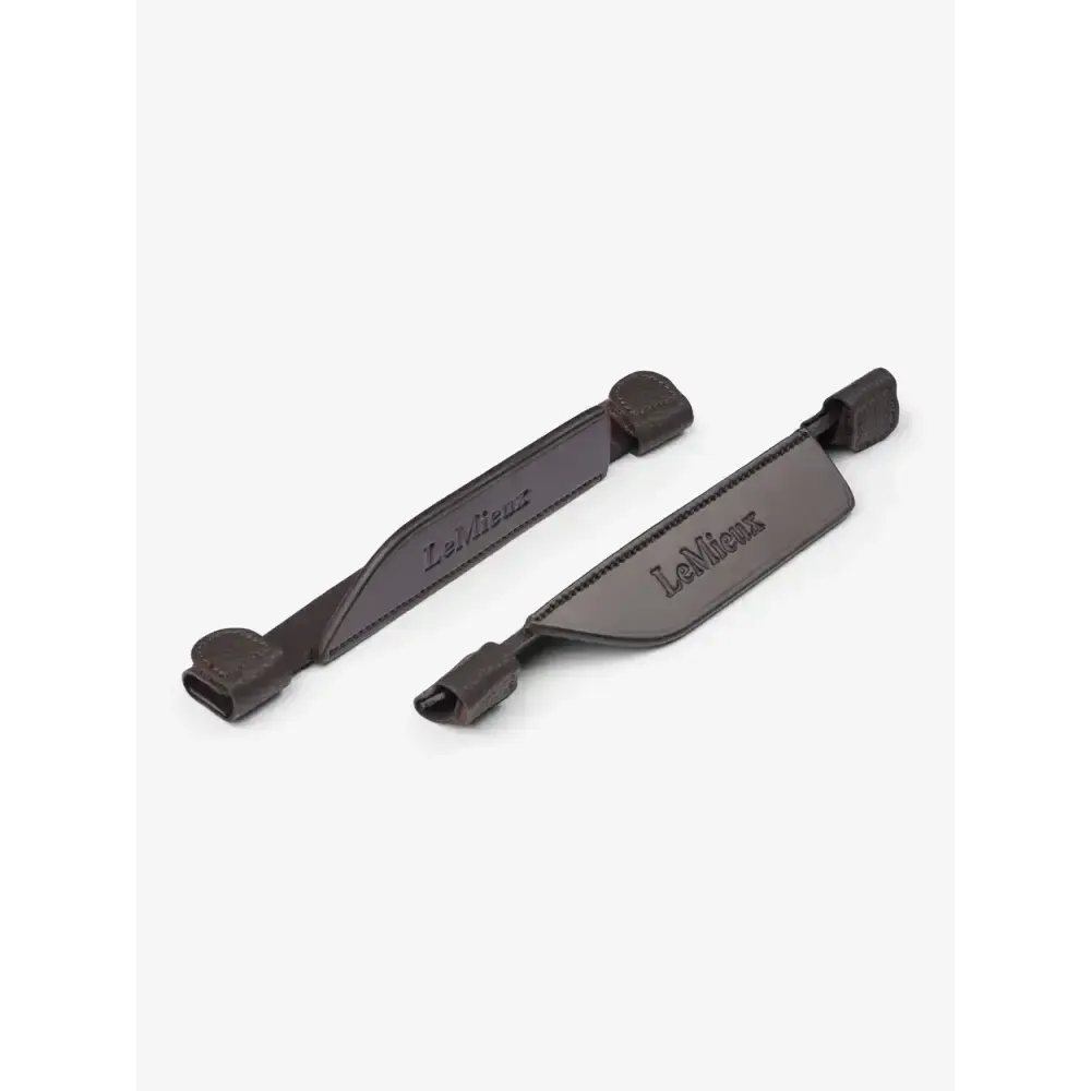 LeMieux Leather Bridle Blinkers Brown Brown Cob Blinkers