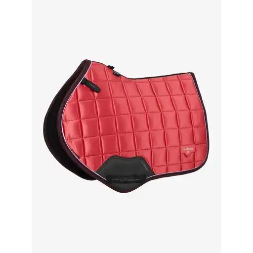 Lemieux Loire Classic Close Contact Square Cranberry Cranberry Small/Medium Saddle Pads