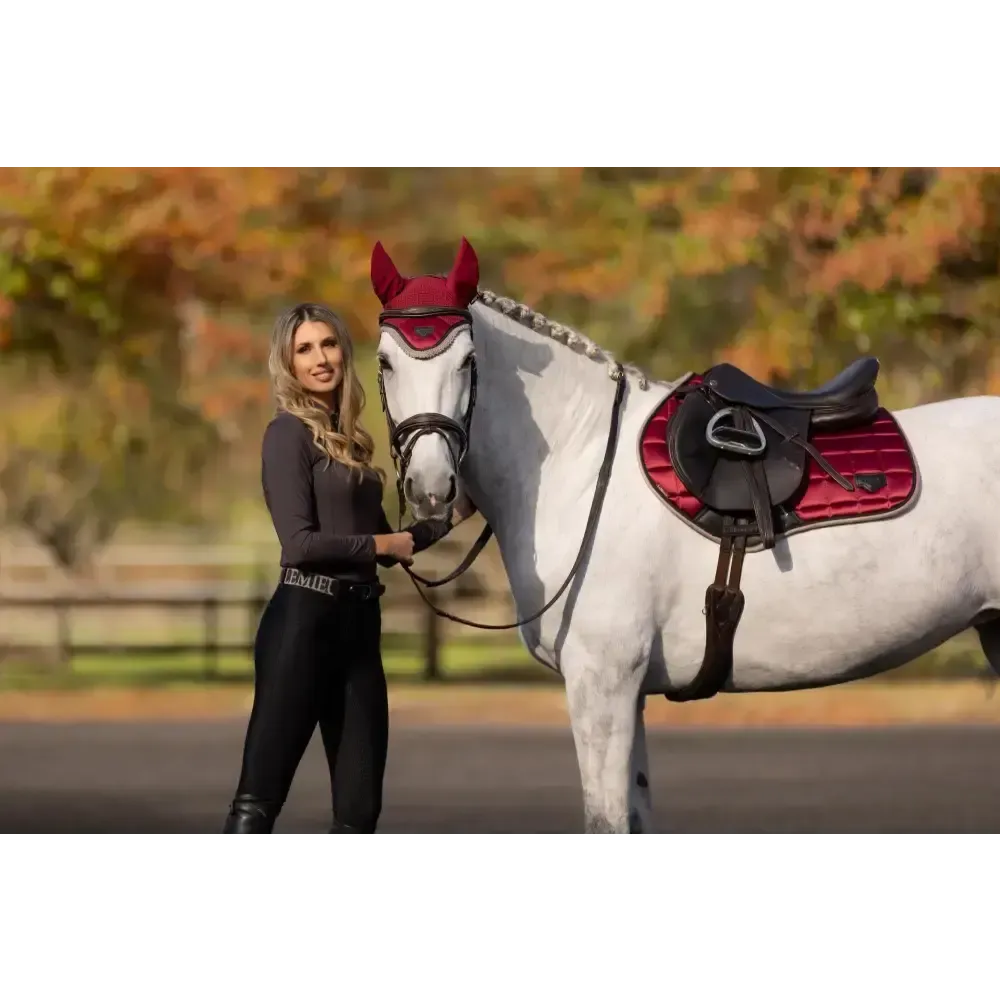 Lemieux Loire Classic Close Contact Square Ember Small/Medium Ember Saddle Pads