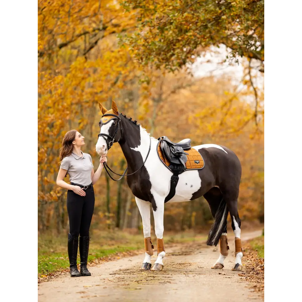 Lemieux Loire Classic Close Contact Square Ginger - Saddle Pads & Numnahs