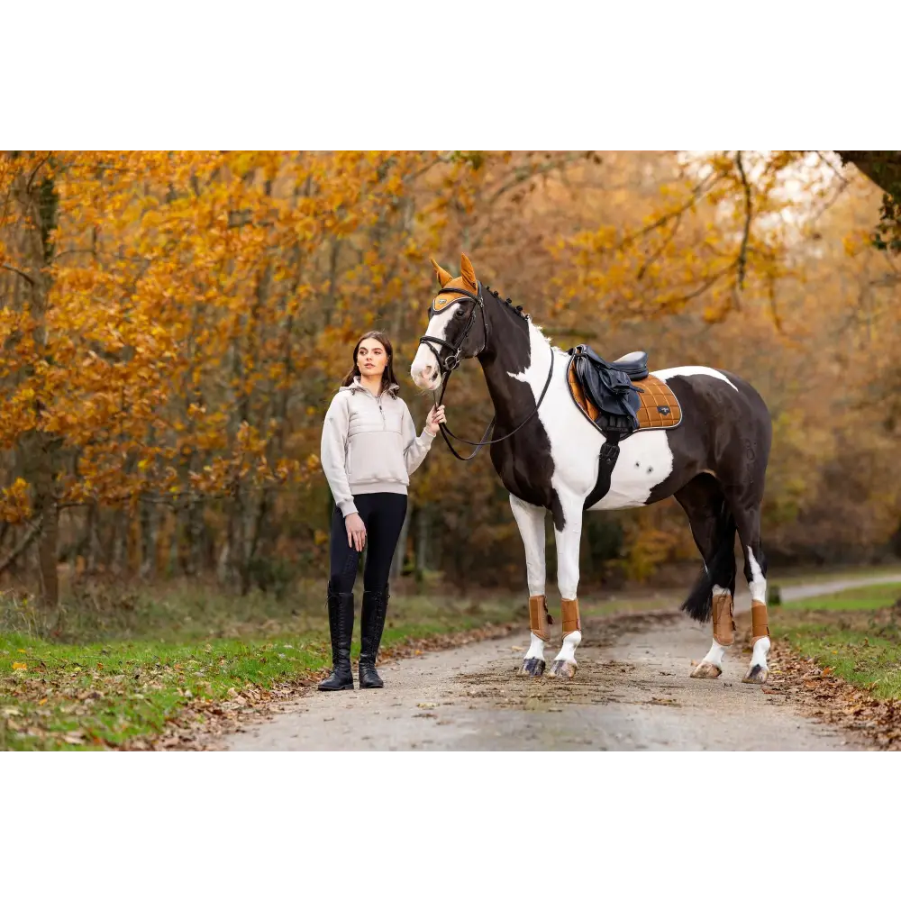 Lemieux Loire Classic Close Contact Square Ginger - Saddle Pads & Numnahs